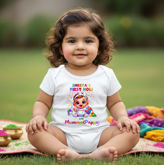 Baby First Holi Dress