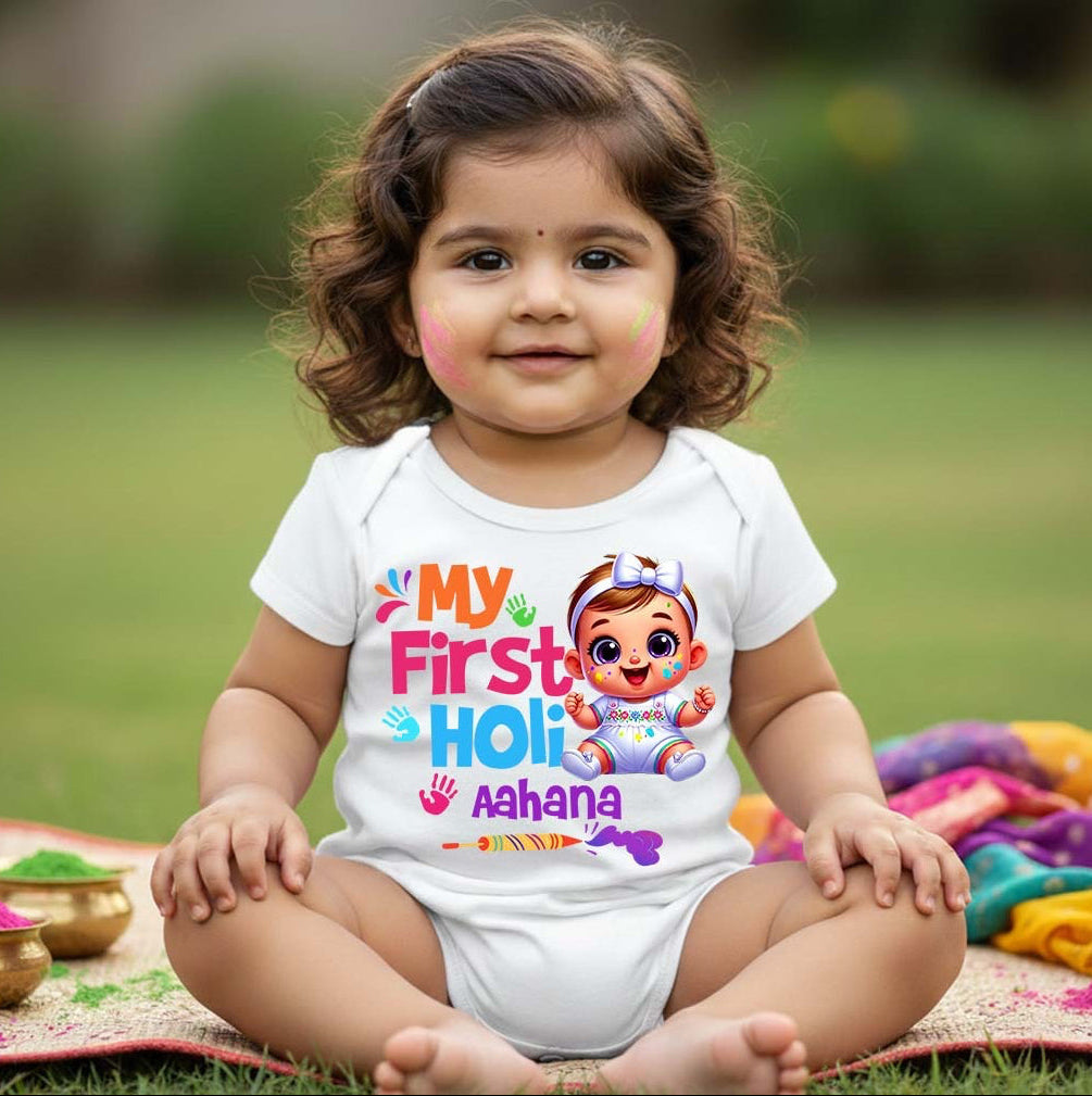 Baby first holi