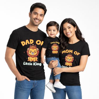 Lion King Theme ! Total Family Twinning Black T-shirt