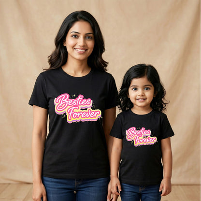 New Born & Baby Clothing | Besties Forever | Soft Cotton Combo T-shirt