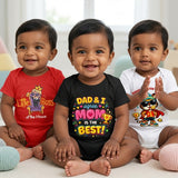 New Born & Baby Clothing | Graphic 3 Soft Cotton Pack Bodysuits | Soft Cotton