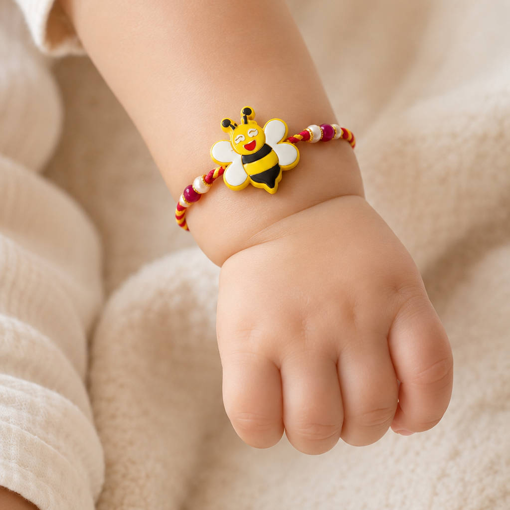 Cute Honey Bee Bracelet Rakhi