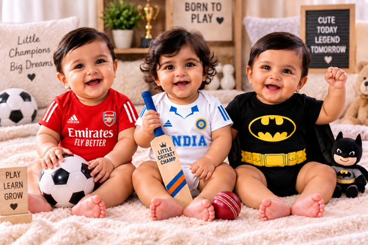 New Born & Baby Clothing | Future Champion Trio 3-Piece Baby Bodysuit Combo | Soft Cotton