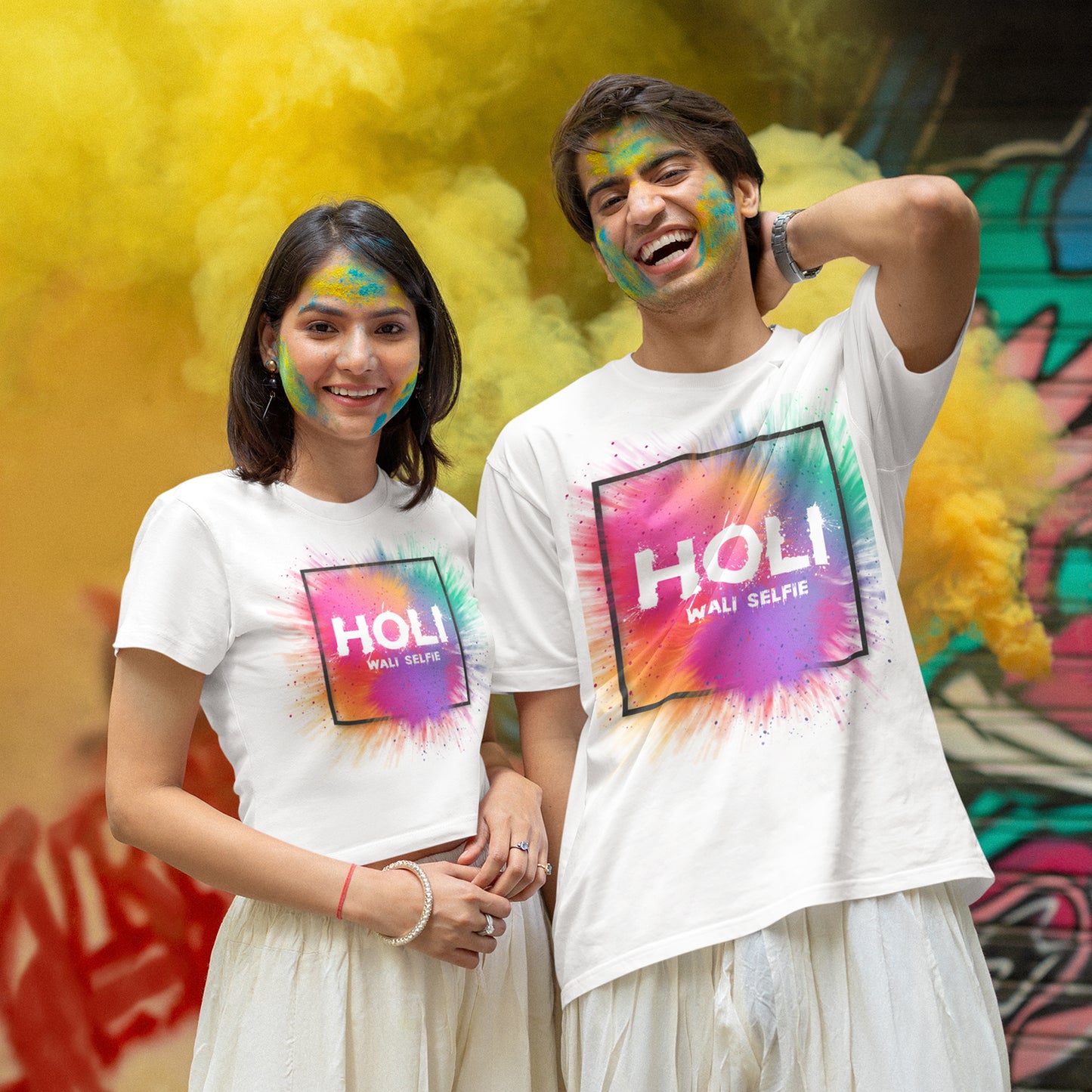 Combo Holi Selfie Tee