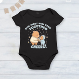 New Born & Baby Clothing | Baby First New Year Together Black Dress | Soft Cotton