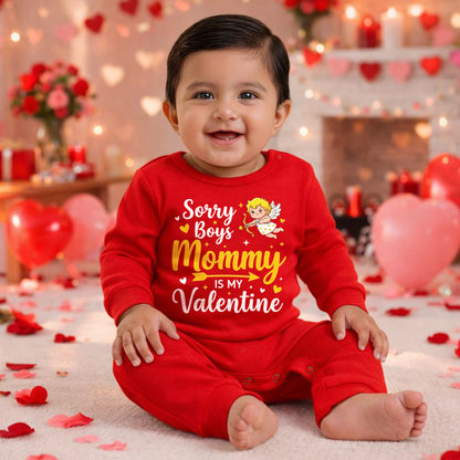 baby first valentine outfit mommy is my valentine