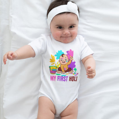 baby first holi dress