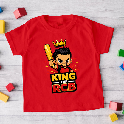 New Born & Baby Clothing | King Of RCB | Soft Cotton T-shirt