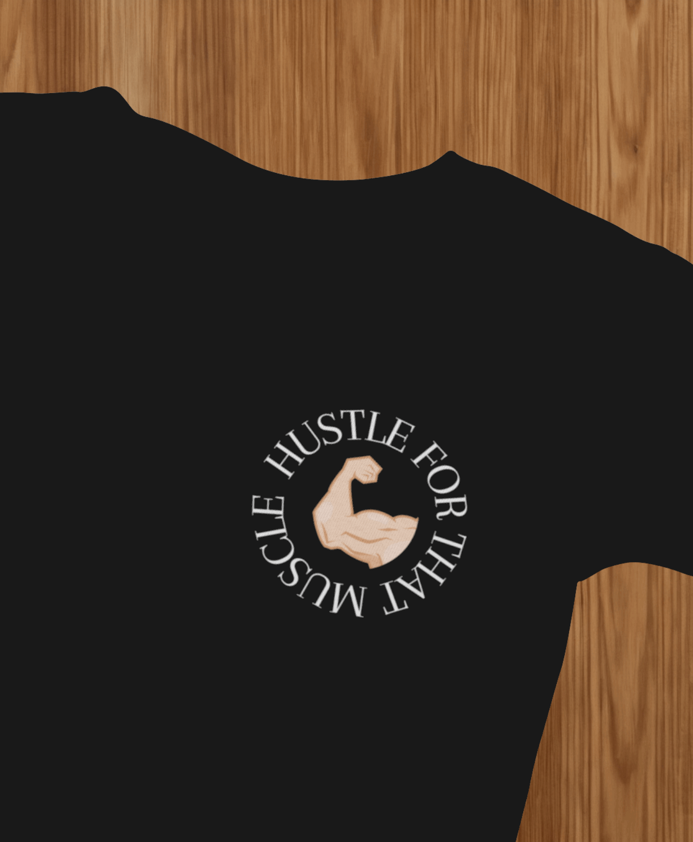 Gym Themed Hustle T-shirt