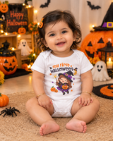 My First Halloween – Little Witch Baby Romper