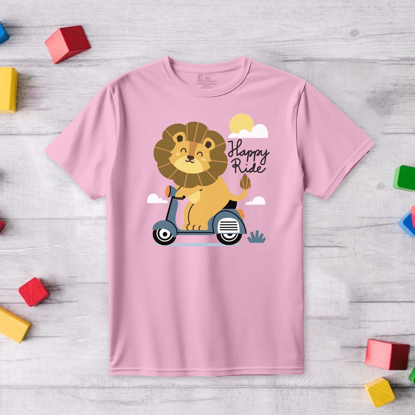 Happy Ride Kids Printed T-shirt