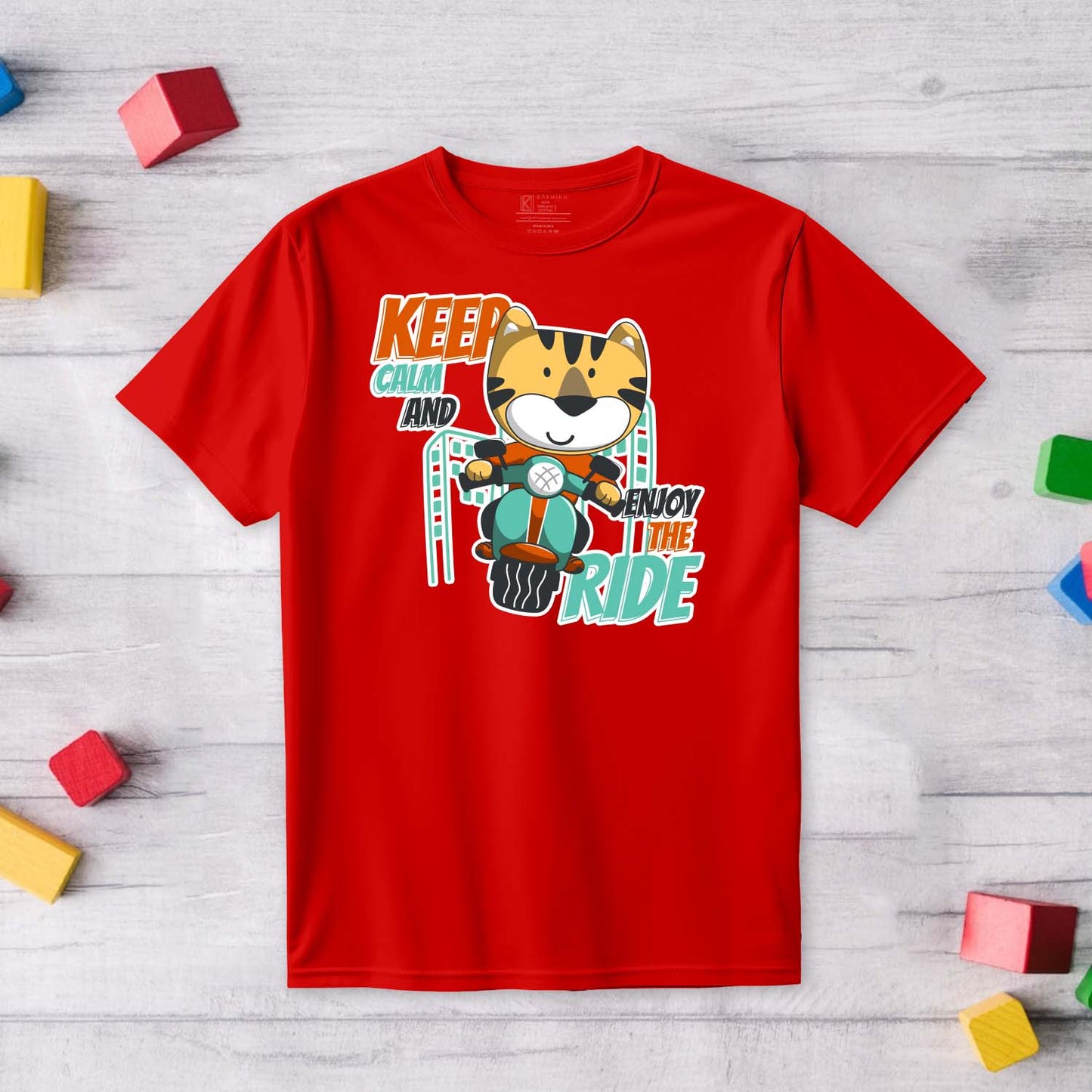 Keep Calm Kids Printed T-shirt