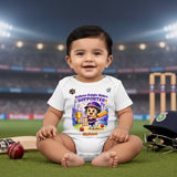 New Born & Baby Clothing | Kolkata Knight Riders Supporter With Customized Baby Name | Soft Cotton