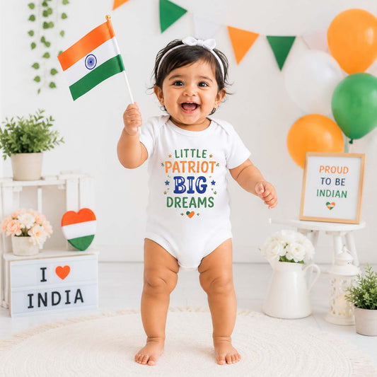 New Born & Baby Clothing | Little Patriot Big Dreams | Soft Cotton