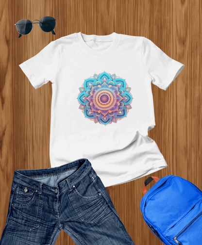 Regional Art Themed Mandala T-shirt