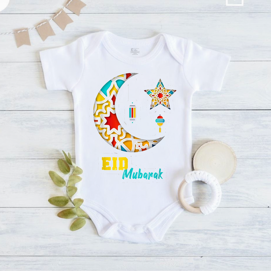 Eid Celebration Onesie for Baby – Eid Festive Wear