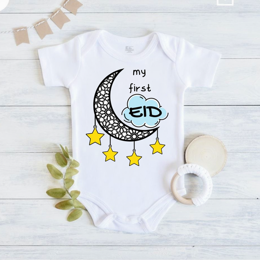 Eid Outfit for Baby Boy/Girl – Adorable Onesie & T-Shirt Designs