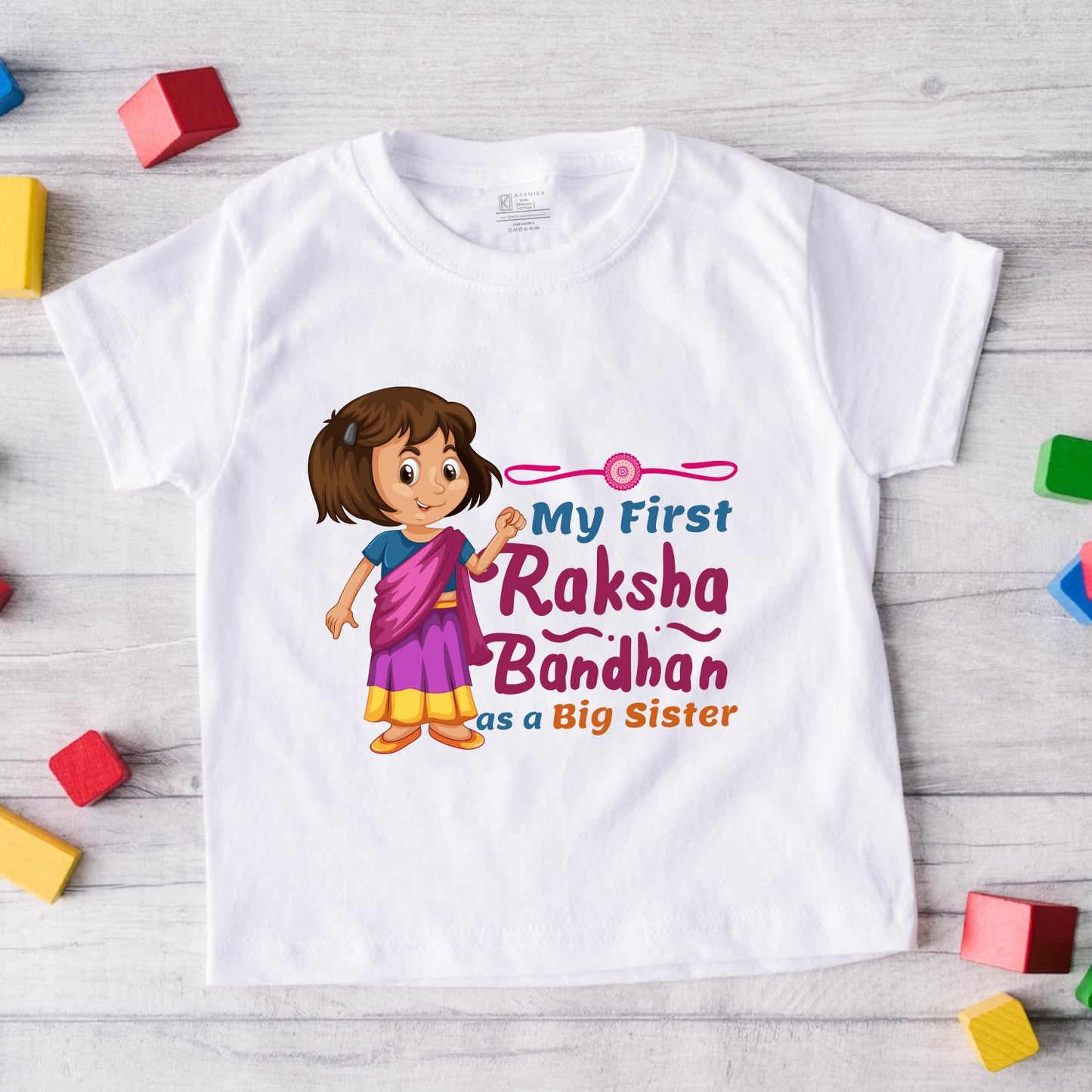 my first rakhsha bandhan as big sister