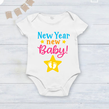 New Born & Baby Clothing | Baby First New Year New Baby | Soft Cotton