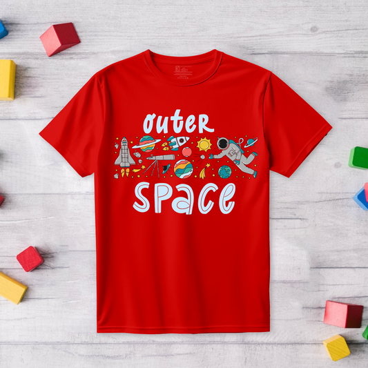 Outer Space Printed T-shirt