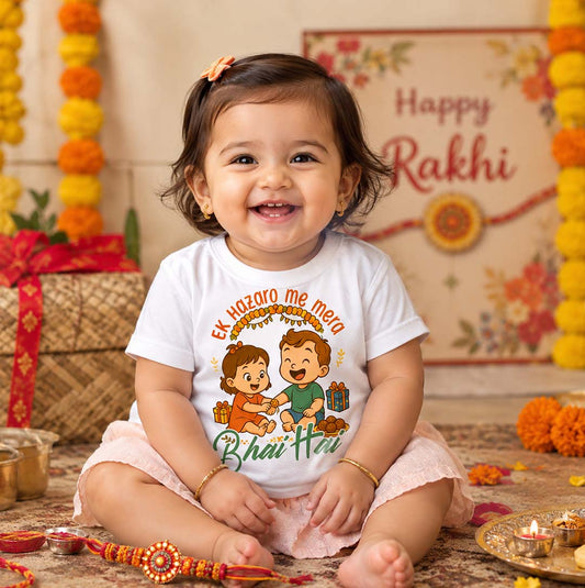 Ek Hazaro Mai Mera Bhai Hai _White tee