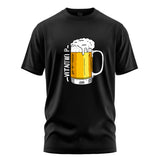 Vitamin P Black Regular Fit T-shirt