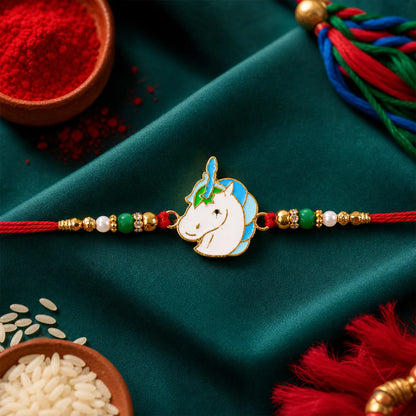 Cute Unicorn Kids Rakhi
