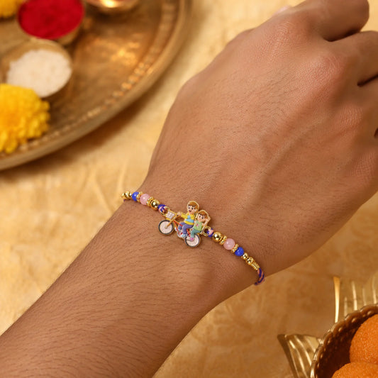 Brother & Sister Bicycle Rakhi