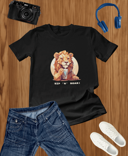 Widlife Themed Lion T-shirt
