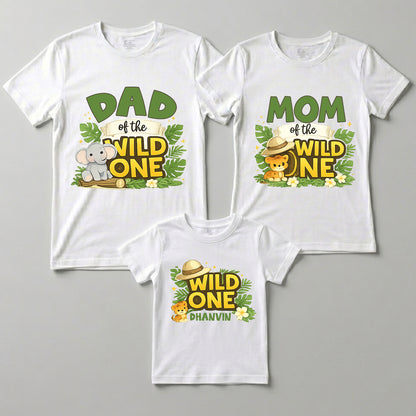 First Birthday | The Wild One White Whole Family Twinning | Family Twinning Collection