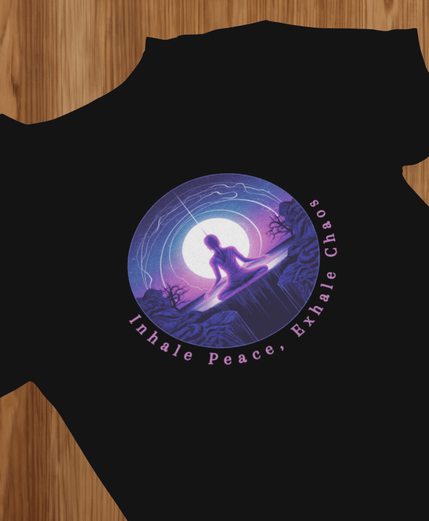 Yoga Themed Sanity T-shirt