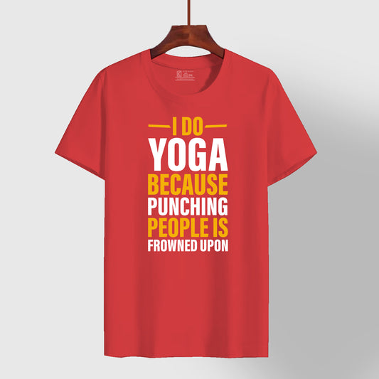 Yoga VS Punching Red